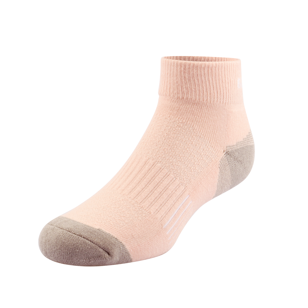 GoPlayer Women's Bamboo Charcoal Ankle Socks Pink
