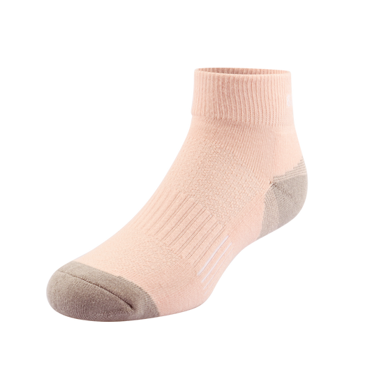 GoPlayer Women's Bamboo Charcoal Ankle Socks Pink