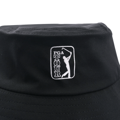 PGA TOUR 可調式高爾夫漁夫帽(黑)